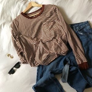Madewell Crew Striped Tee